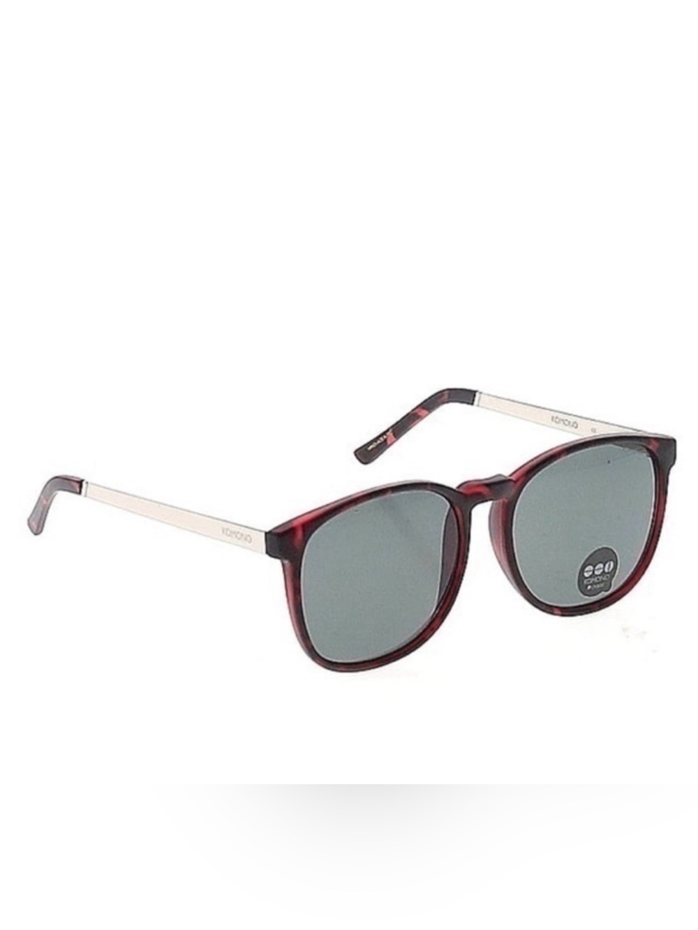 KOMONO sunglasses NEW Square Tortoise Silver Urkel